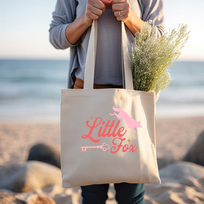 Little Fox Tote Bag | Once upon a Broken Heart | Bookish Library Bag Gift