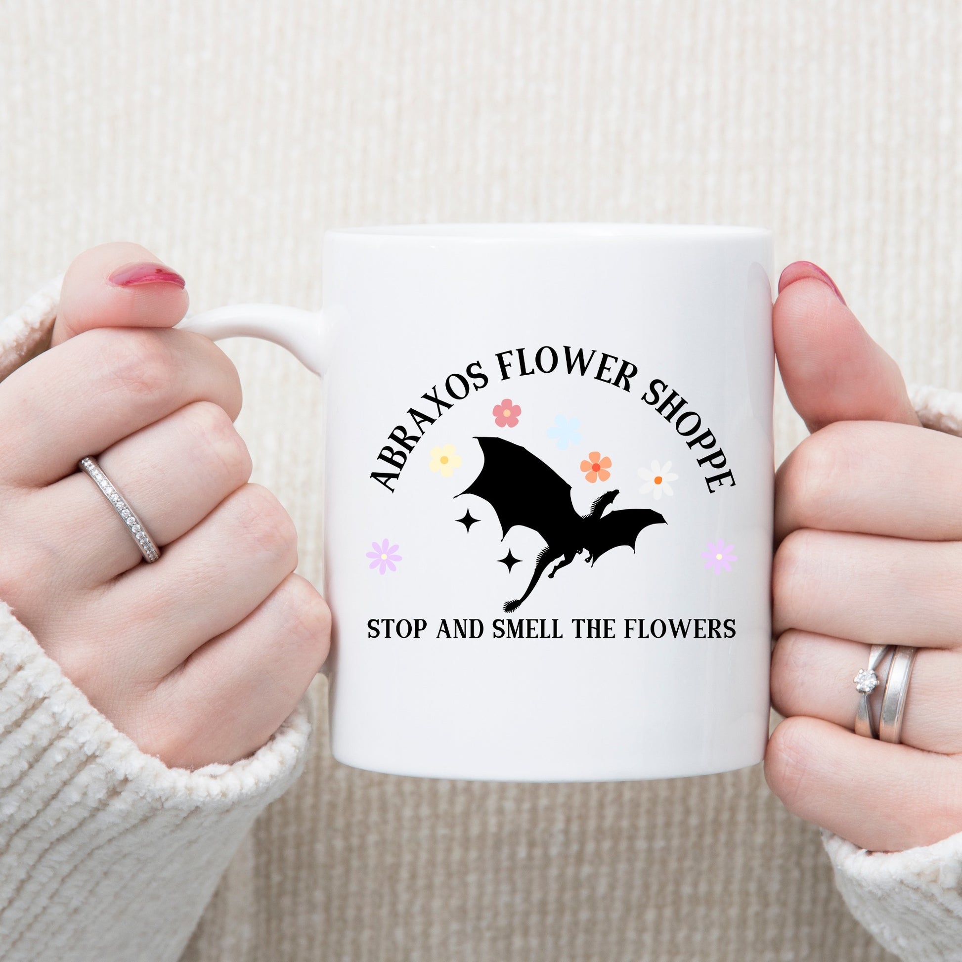 Abraxos Flower Shoppe Mug | Sarah J Maas - Ink and Stories