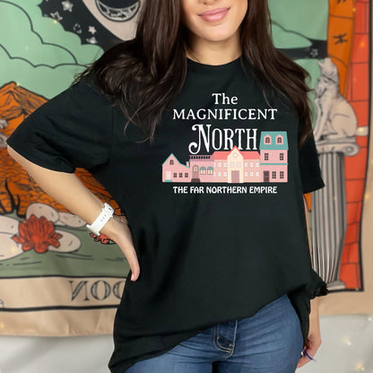 The Magnificent North Black Comfort Colors T-Shirt | Once upon a Broken Heart merch