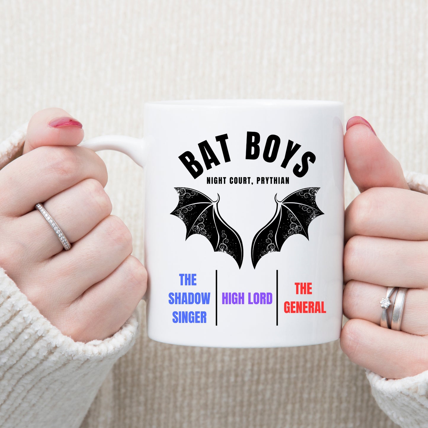 ACOTAR Bat Boys Band Mug