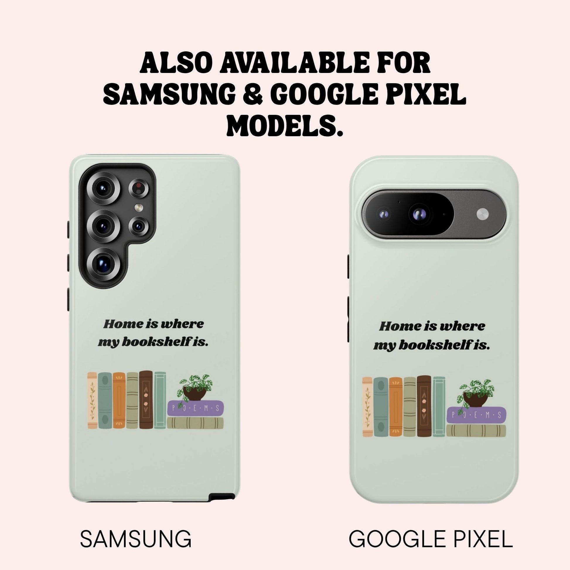 Also available for Samsung and Google Pixel model phones.