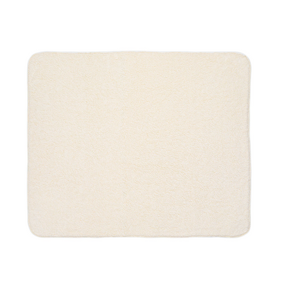 The back of the Fleece Sherpa DCC blanket, showing the Sherpa underside.