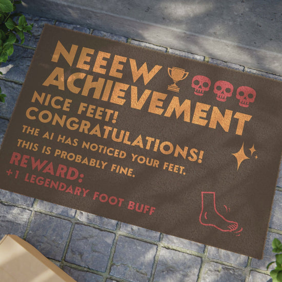 compilation video of the dungeon crawler carl nice feet coir floor mat.