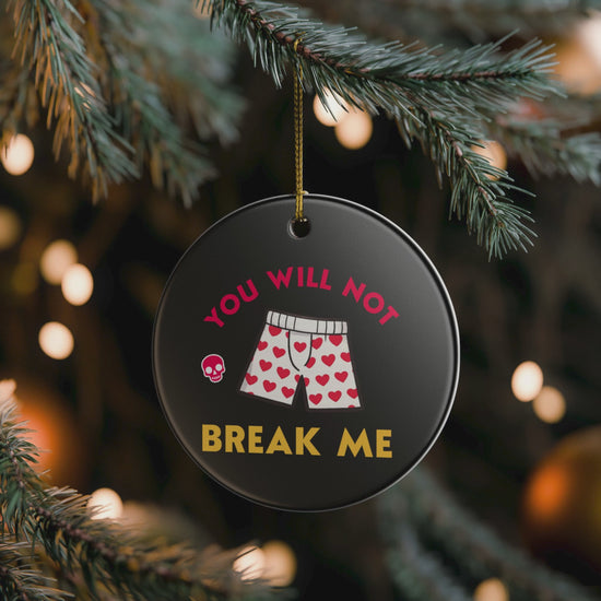 Compilation video showing the dungeon crawler carl you will not break me bookish ornament in various photos.