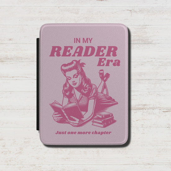 Compilation video showing the features of the Pink In my Reader era bookish kindle.
