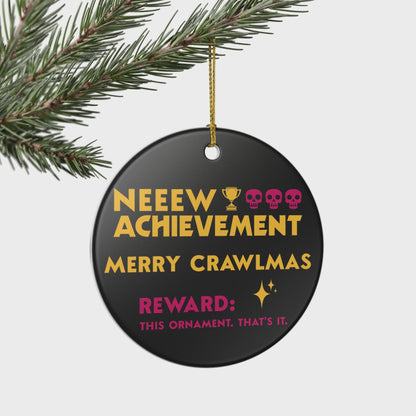 Compilation video showing the different features of the dungeon crawler carl merry crawlmas xmas ornament.