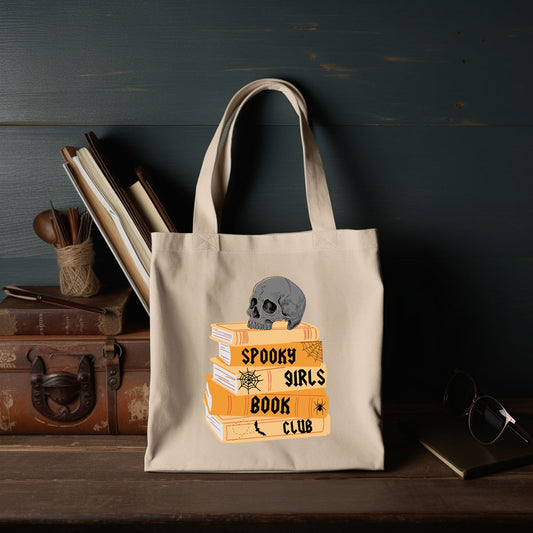 Spooky Girls Book Club Tote Bag | Bookish Halloween Gift | Bookish Merch Australia