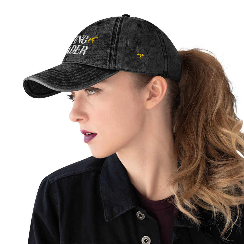 Wing Leader Black Dad Hat | Dragon Rider Bookish Merch | Ink and Stories