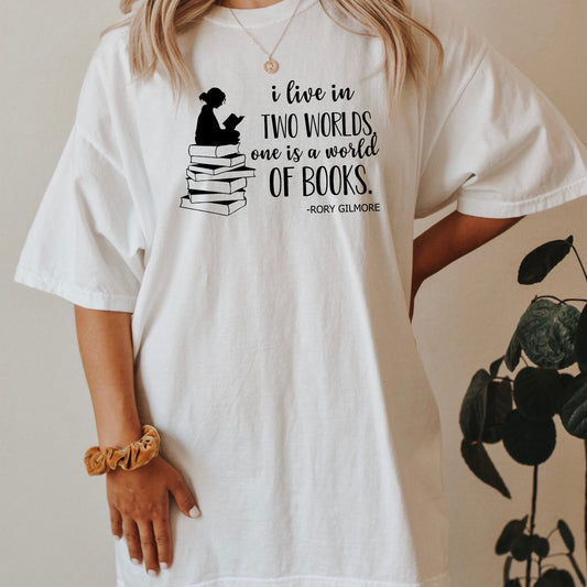Rory Book quote White Comfort Colors T-Shirt