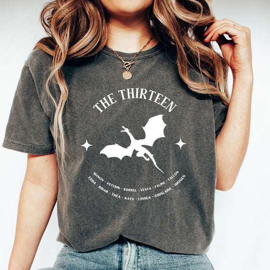 The Thirteen Black Pepper Comfort Colors T-Shirt 