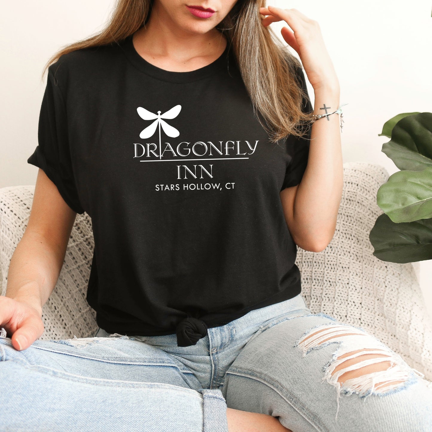 Dragonfly Inn Black Shirt