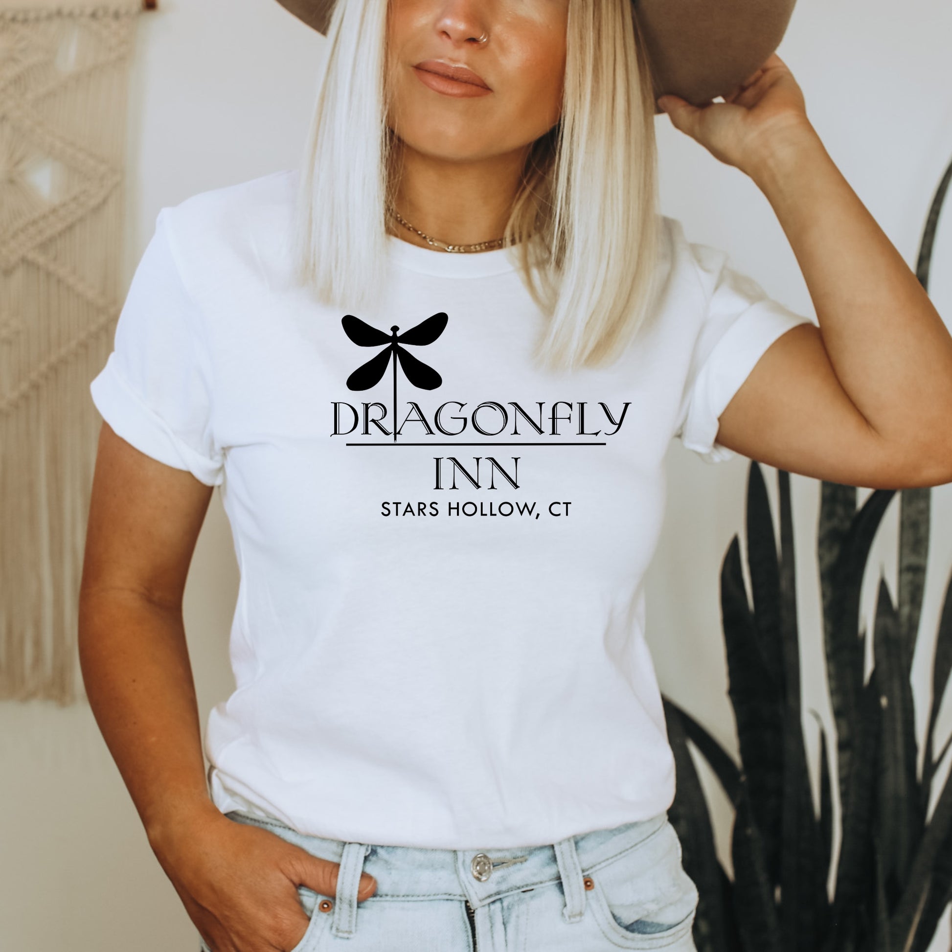 Dragonfly Inn White Shirt