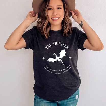 The Thirteen Dark Grey Heather T-Shirt