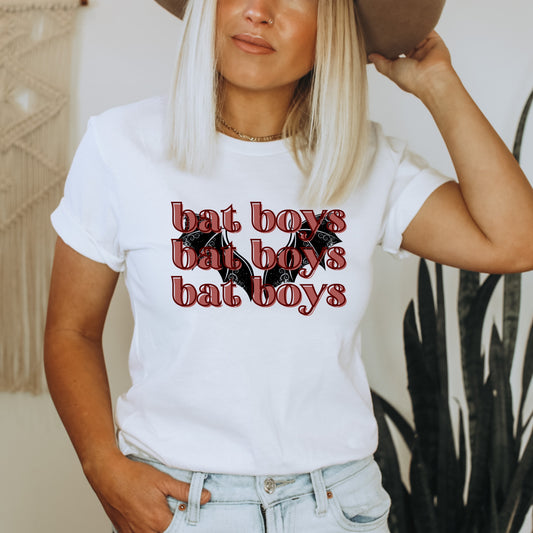 Bat Boys Band White T-Shirt | ACOTAR Merch