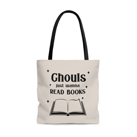 Ghouls just wanna read books Bookish Tote Bag