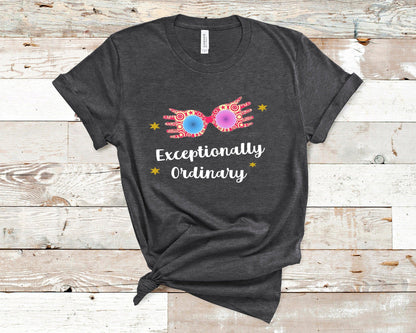 HP Luna Exceptionally Ordinary Dark grey heather Shirt Ink and STories