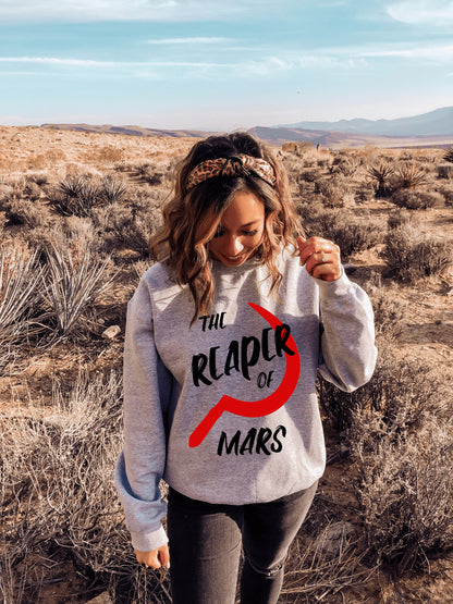 Red Rising Reaper of Mars Sweatshirt | Pierce Brown - Ink and Stories