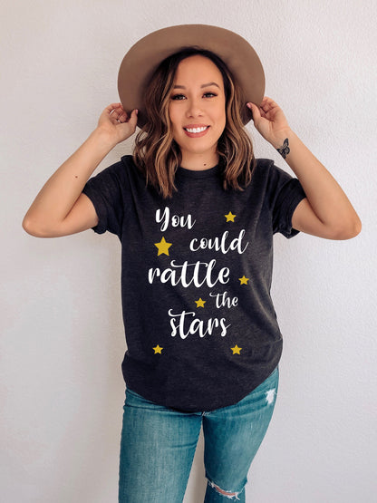 Rattle the Stars Dark grey heather Shirt Ink and Stories