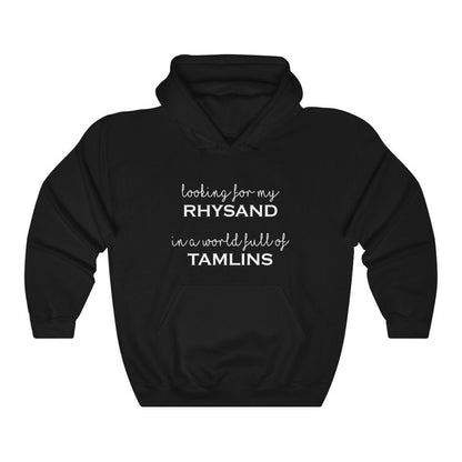 Looking for Rhysand Black Hoodie Mock up Ink and Stories