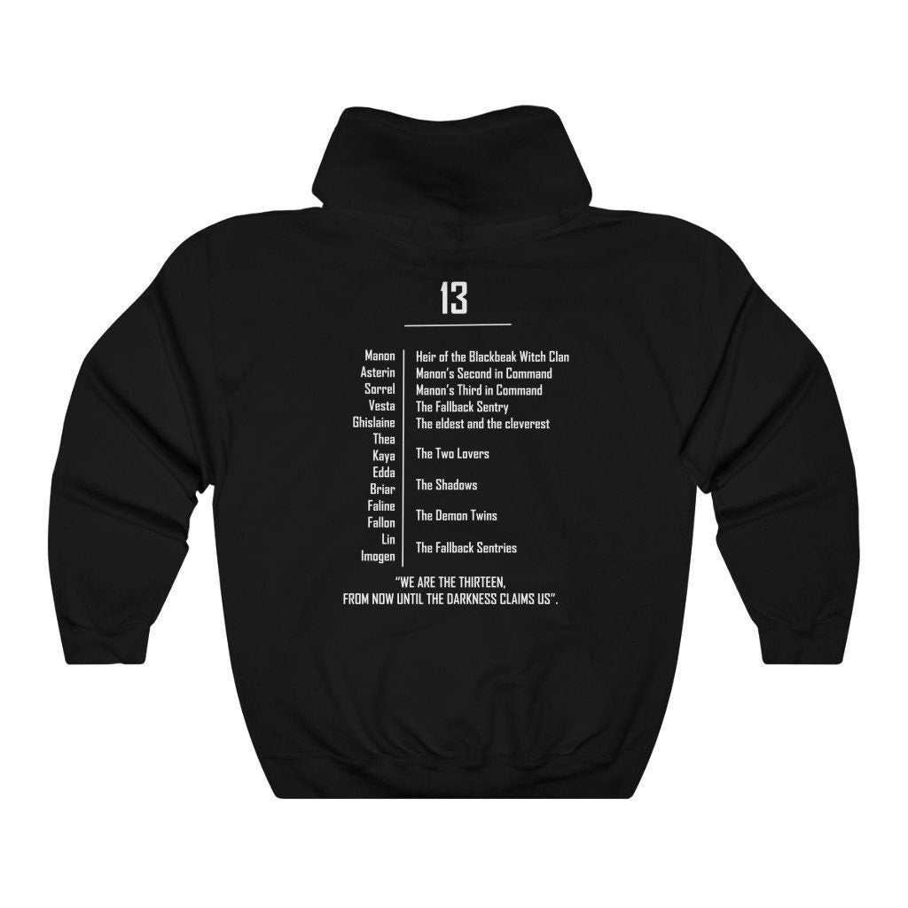 Throne of Glass Hoodie | Sarah J Maas | The Thirteen Squad - Ink and Stories