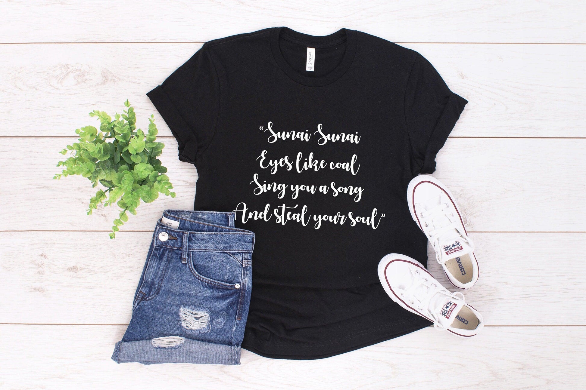 This Savage Song T-Shirt | Sunai Sunai Eyes like Coal | VE Schwab - Ink and Stories