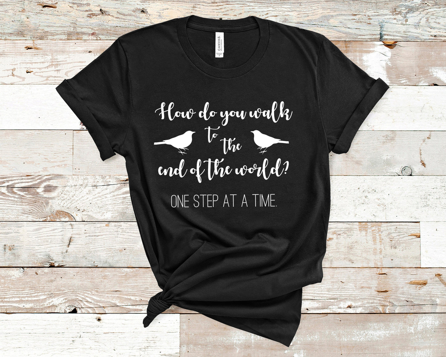 Addie LaRue Quote T-Shirt Black