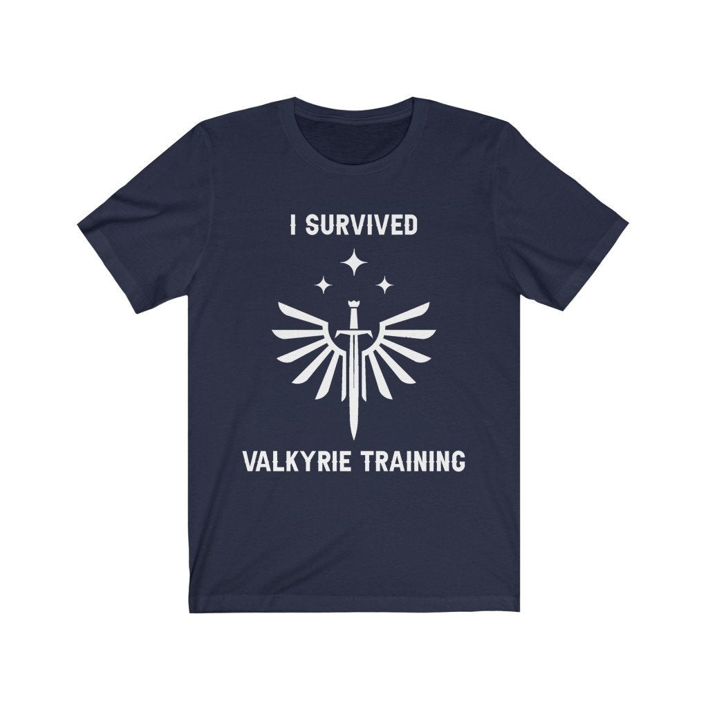 I survived Valkyrie Training navy Shirt Ink and Stories