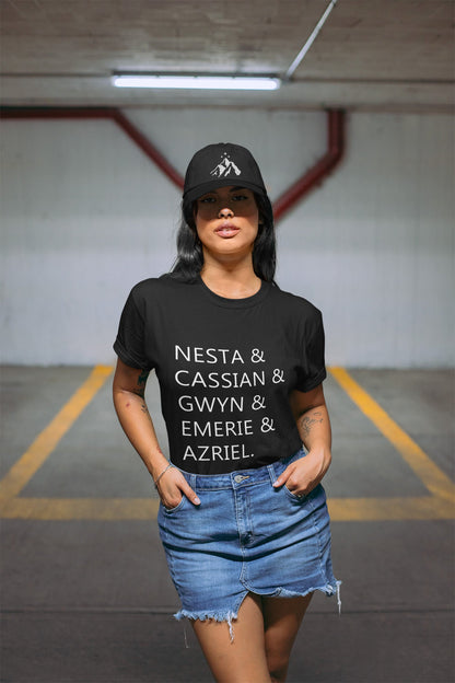 Nesta's squad Black shirt ink and stories