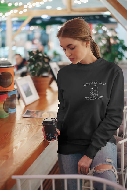 House of Wind Black Sweatshirt Ink and Stories