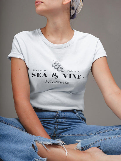 Sea & Vine T -Shirt | Kingdom of the Wicked | Kerri Maniscalco - Ink and Stories