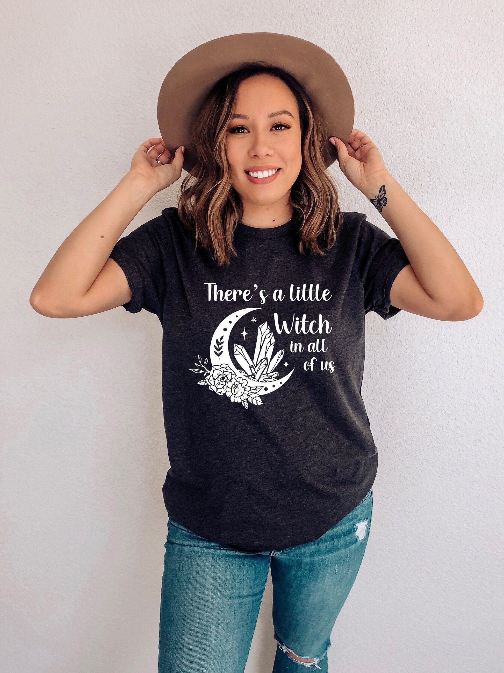 Practical Magic dark grey heather Shirt Ink and Stories