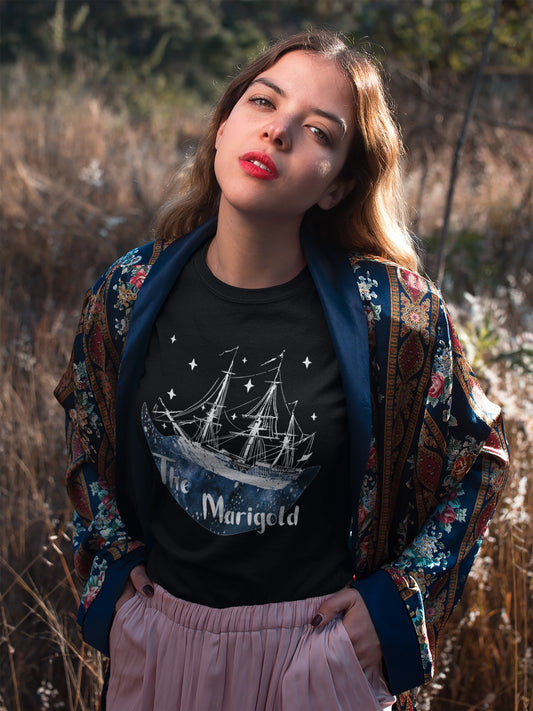 The Marigold T-Shirt | Adrienne Young Fable Bookish Locations Tee - Ink and Stories