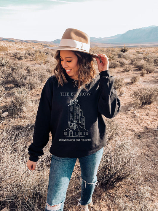 The Burrow Sweatshirt | HP Booklover gift - Ink and Stories