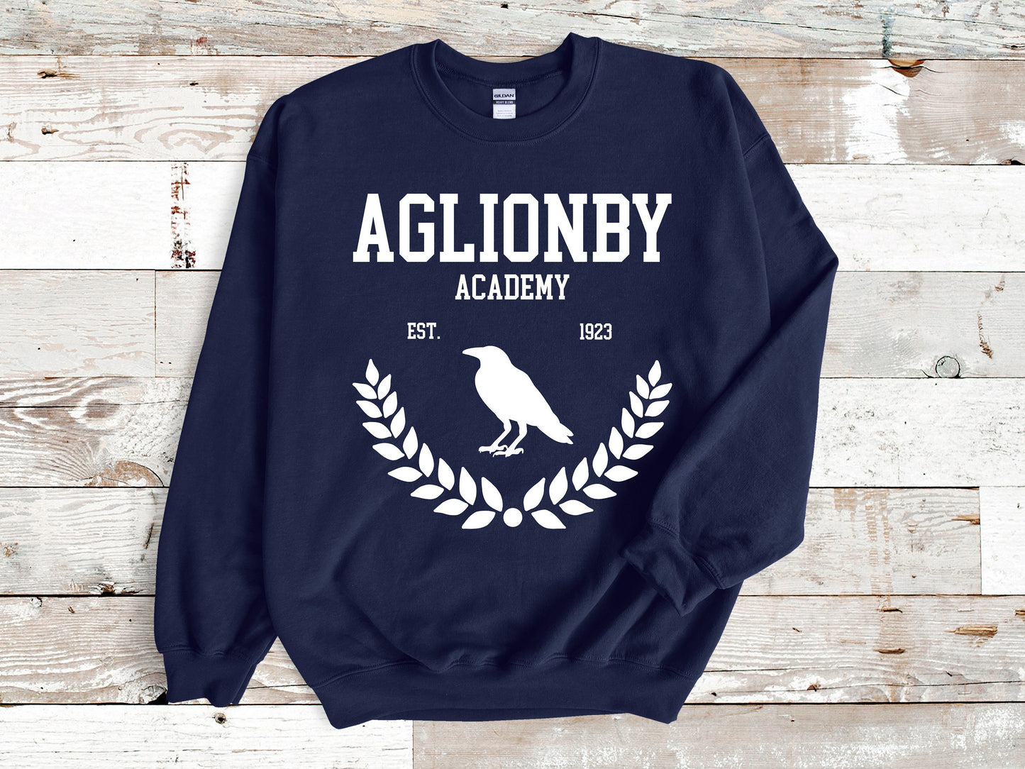 Raven Cycle Aglionby Academy Sweatshirt Navy